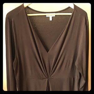 {Fashion Bug} - V-neck 3/4 Sleeve Top